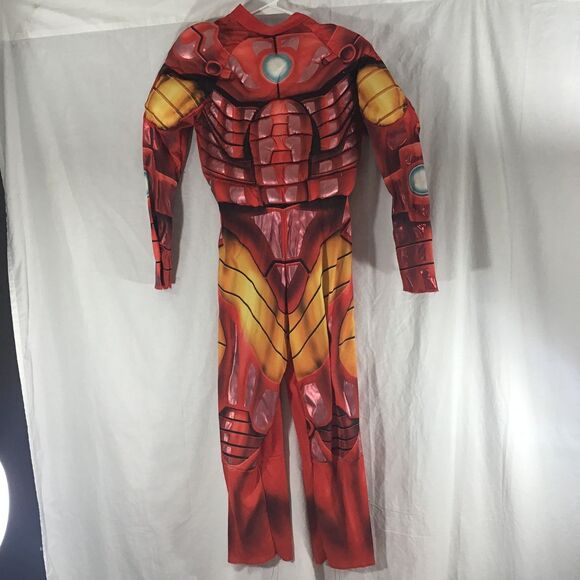 Marvel Avengers Iron Man Muscle Chest Child Costume, Bodysuit Only - Picture 1 of 3